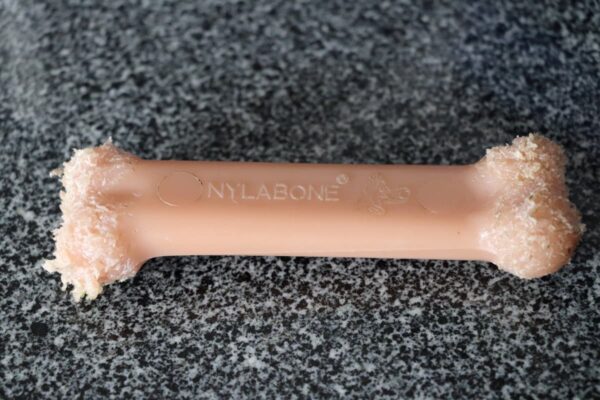 Nylabone after a couple of months use.