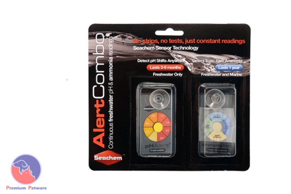 Seachem Alert Combo Continuous pH and Ammonia Testers