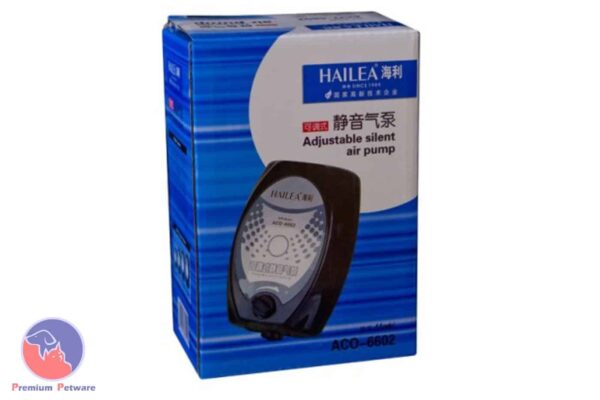 Hailea Adjustable Air Pump - Single 4LPM