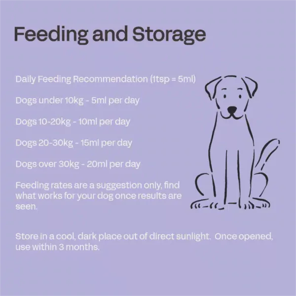 Fourflax Canine Omega 3 Feeding