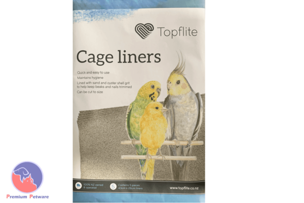 Topflite Gritted Cage Liners