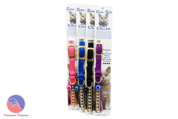 Beau Pets Jewelled Cat Collars