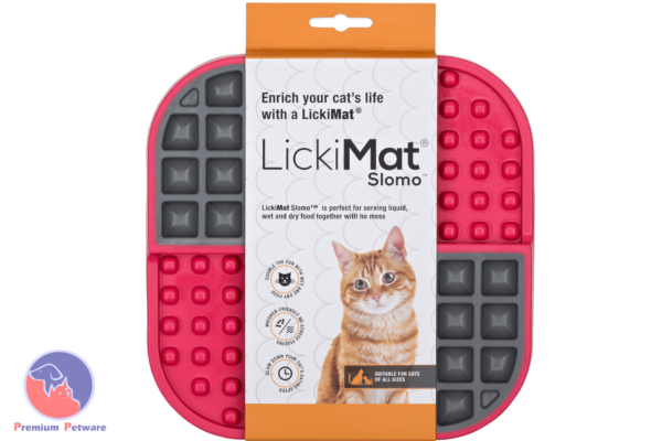 Lickimat Slomo Cat Pink