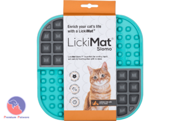 Lickimat Slomo Cat Turquoise