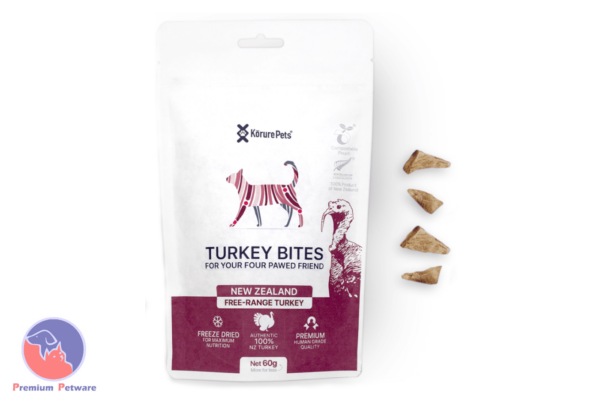 Korure Pets Turkey Bites For Cats