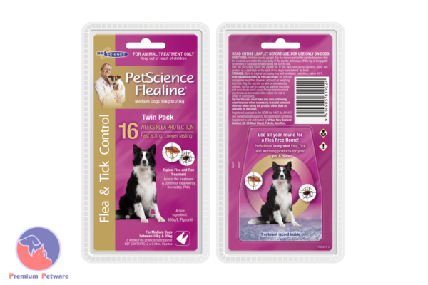 Pet Science Flealine Medium - Large Dog