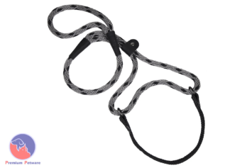 Mendota Dog Walker 1/2" Black Ice Silver