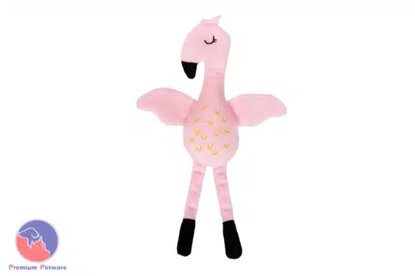 Yours Droolly Recyclies Flamingo Puppy