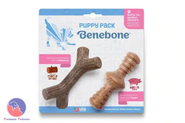 Benebone Maple And Bacon Chew Toys For Puppies