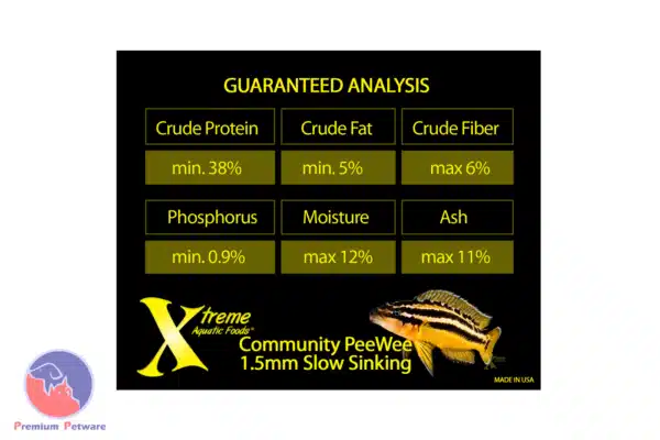 Xtreme Peewee 1.5mm Slow Sinking Pellets